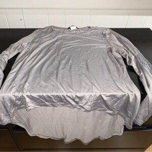 Zanzea Charcoal Long Sleeve Top